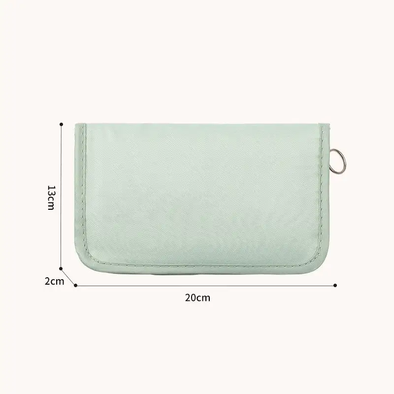 Compact Foldable Medical Pouch with Zipper – Travel Storage Bag & First Aid Organizer