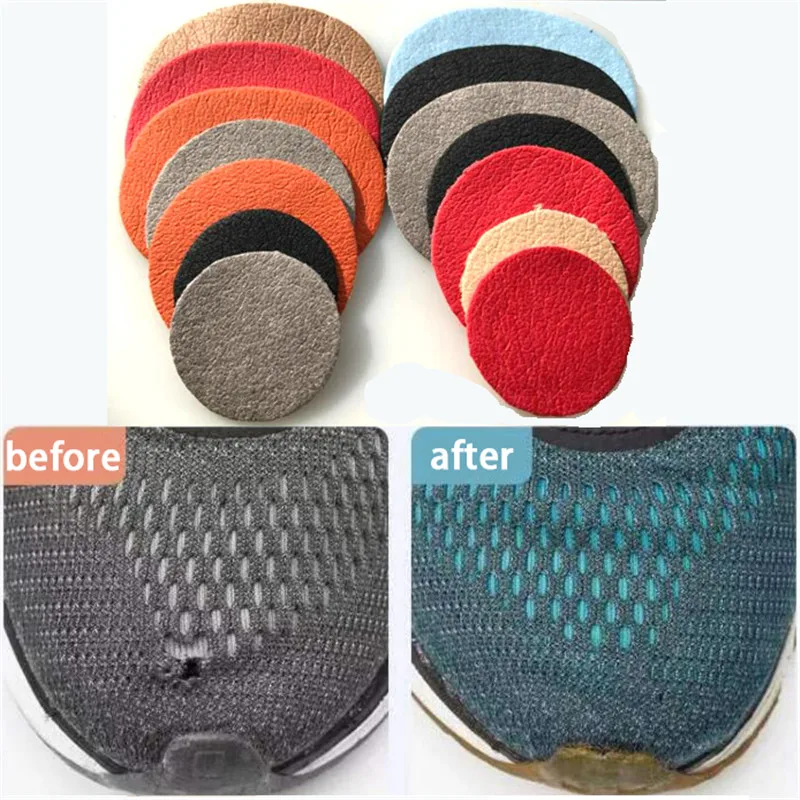4 Pares De Parches Autoadhesivos Para Reparar Tacones Y Agujeros En Zapatos – Microfibra Transpirable E Impermeable – Para Zapatos De Cuero, Tacones Altos, Deportivas (Negro)