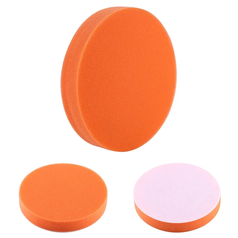 Car Polishing Pads 150mm 6" 10pcs Sponge Polisher Clean Waxing Pad Auto Paint Maintenance Cleaning Tool