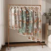 Short Tops Suits Jackets Sweaters Dust Cover Multicolor Plastic Convenient Full-Length Zipper Wardrobe Clothes Bags 2