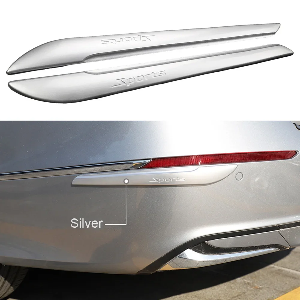 Front & Rear Bumper Corner Protector Guard - Universal Car Anti-Collision & Anti-Scratch Strip