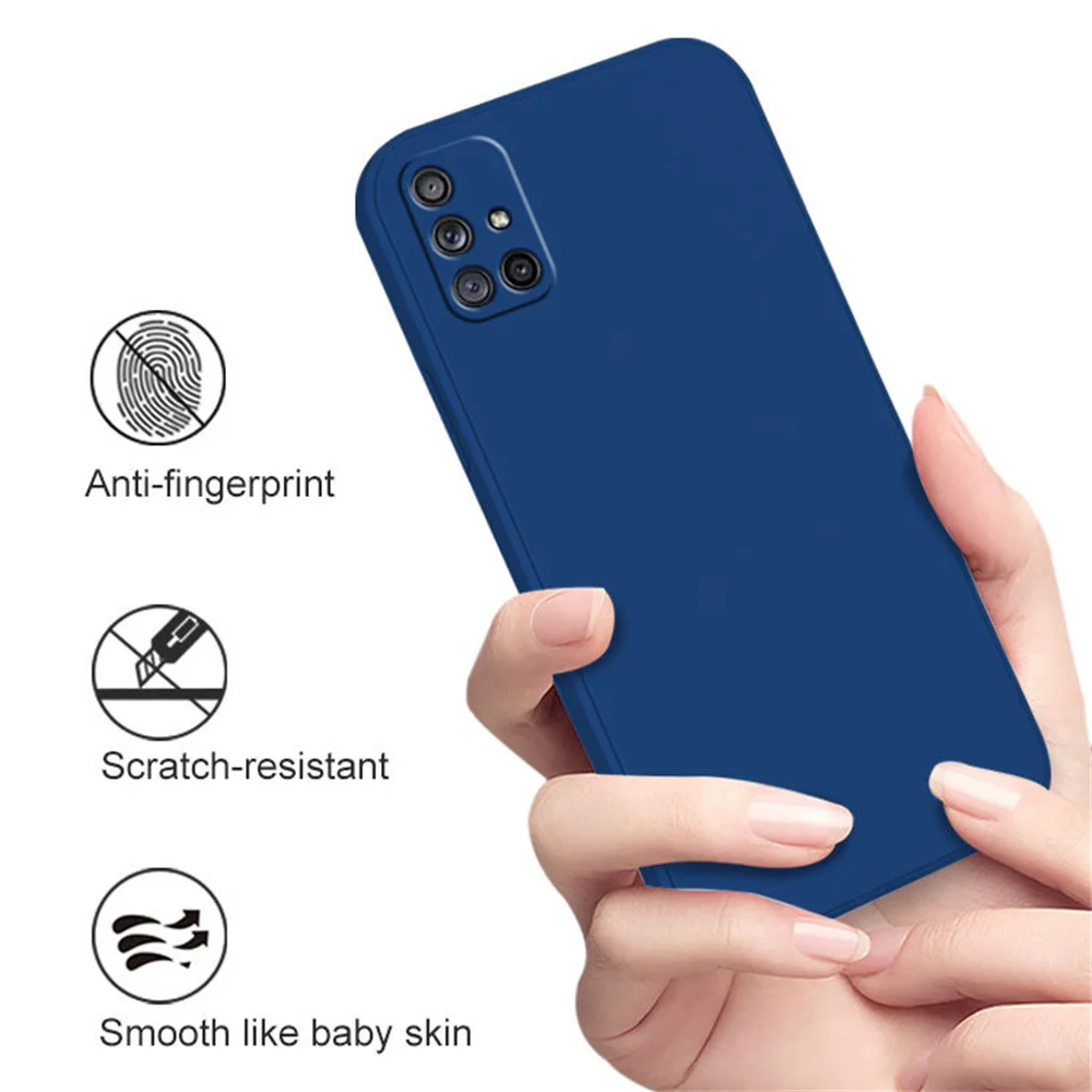 Liquid Silicone Soft Back Phone Case - Enhanced Protection and Sleek Design