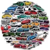 10/30/50/100PCS Cartoon JDM Racing Car Favorites Graffiti Stickers DIY Kids Classic Toy Travel Luggage Guitar Waterproof Decals 2