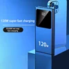 200000mAH 120W Power Bank Super Fast Charging Battery High Capacity Power Bank Digital Display For iphone 1615 13 Samsung Huawei 2