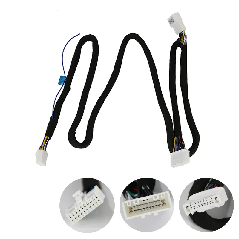 12# Car DSP Amplifier Cable For Nissan Series Xterra Kicks Altima Cube Versa Subaru ISO PLUG Special-Tail Line Socket