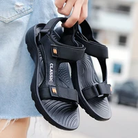 Hommes sandales été loisirs plage vacances sandales hommes chaussures nouvelles baskets d'extérieur mâle rétro confortable sandales décontractées hommes 1