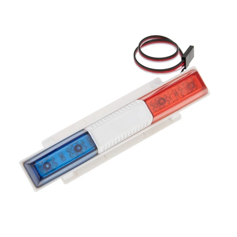 RC Car Accessories Led Police Flash Light Alarming Light For 1/10 HSP Kyosho Tamiya Axial SCX10 D90 RC Car Parts-N58