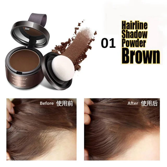 Maycheer Hair Fluffy Powder Root Cover Up Hairline Shadow Powder Hair Concealer Coverage