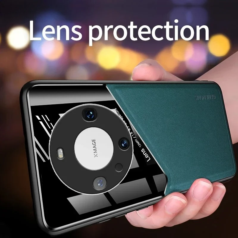 Premium PU Leather Magnetic Function Cover - Luxury Case with Enhanced Protection