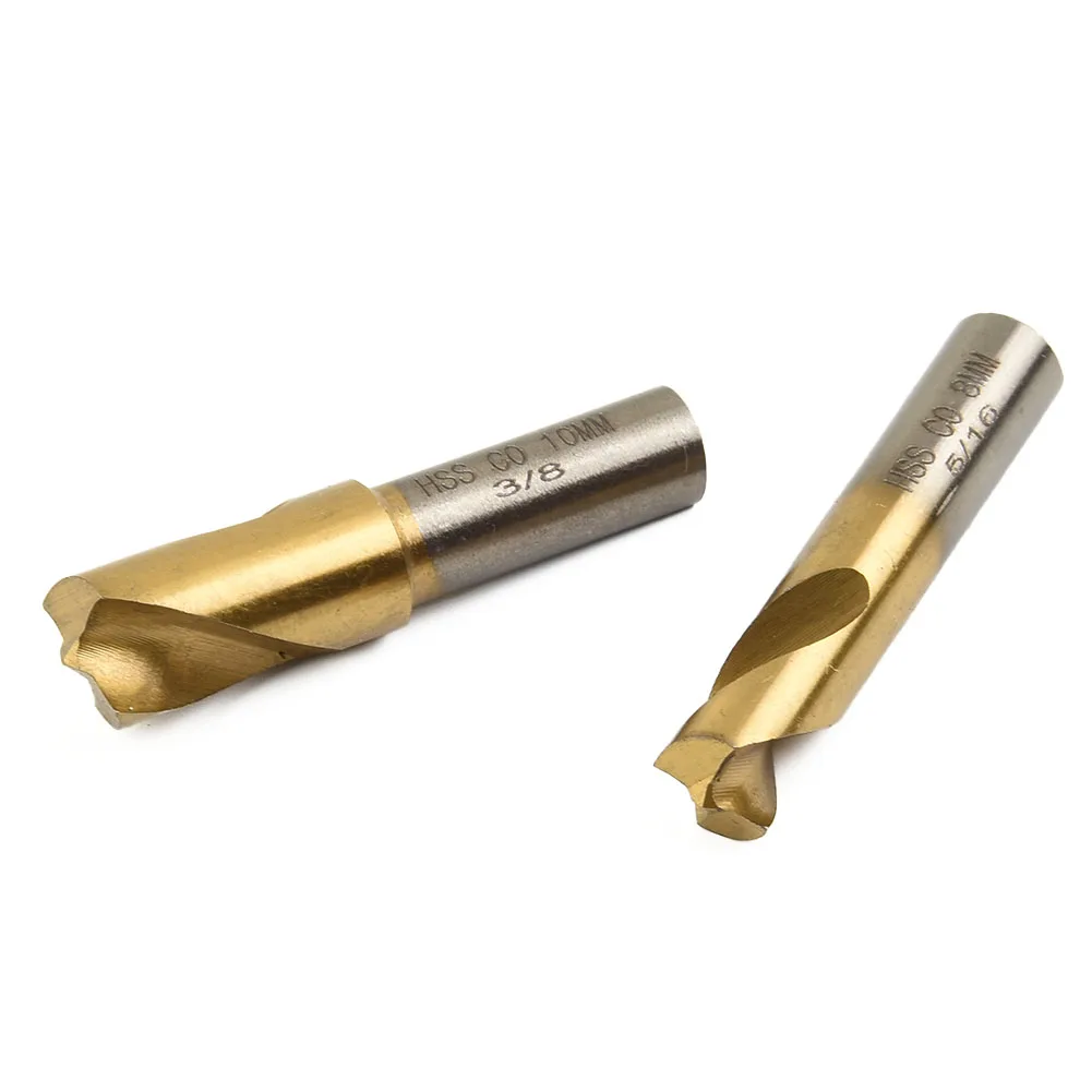 3pcs Drill Bit Set 6.5mm 8mm 10mm HSS CO Cobalt-containing Spot-Weld Cutter Welding Drill Bit Countersink Bit Power Tools