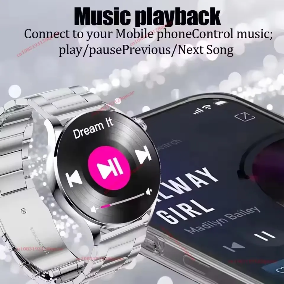 Nuovo Smartwatch da Uomo 2025 con Display HD, Monitoraggio della Salute, Chiamate Bluetooth, Assistente Vocale, Orologio Sportivo Intelligente - immagine 5