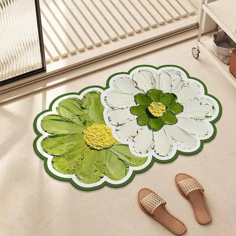 

Daisy Diatom Mud Floor Mat Carpet rugs