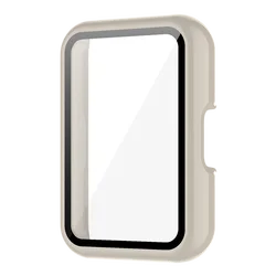 Premium Anti - Drop and Anti - Scratch Protective Watch Case with Glass - for Huawei 11 PRO (Ivory White)