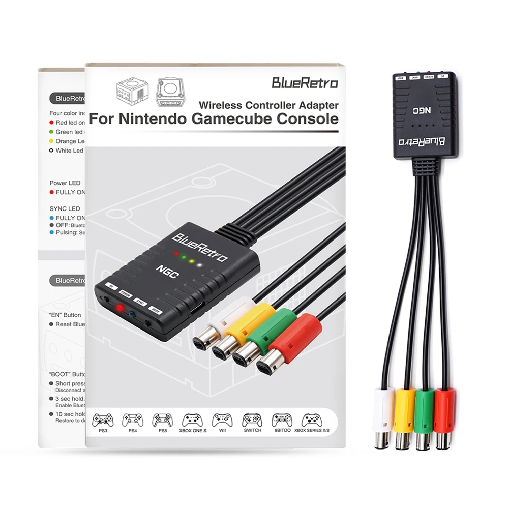 Wireless Controllers Adapter Multi-function Multiplayer Controller