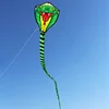 8M Strong Snake With Long Colorful Tail Huge Beginner Snake Kites Kids Adults Come With String And Handle Outdoor Sports Fun Toy 3