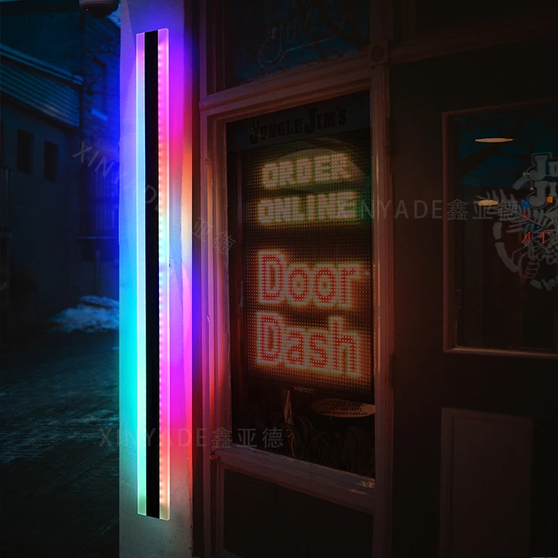 

Christmas Easter sconces Outdoor Porch Party RGB Graffiti Smart Remote Control Balcony Terrace Magic Decorative Lighting Sconces