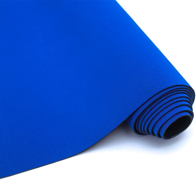 Tissu de plongée néoprène Bleu 2mm imperméable