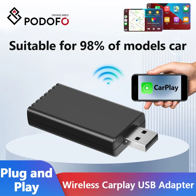 Car Mini AI Box For Carplay Wireless Adapter Car OEM Wired CarPlay To Wireless  CarPlay USB Dongle Plug And Play Playaibox - AliExpress