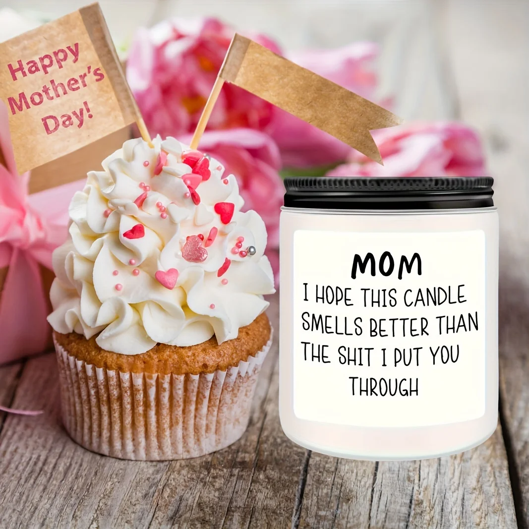 

Lavender scented candle Mothers Day Gifts from Daughter Son,Gifts for Mom,Mom Gifts,Mothers Day Gifts for Moms Her Bonus Mom Mot