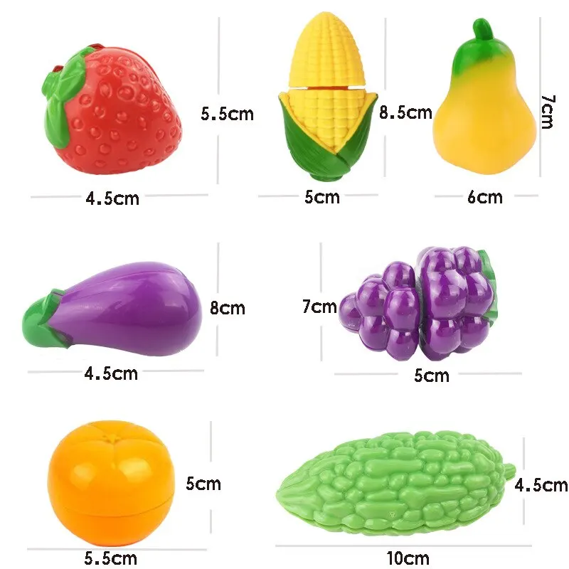 Cutting Fruits Vegetables Play Kids Kitchen DIY Cake Toy Cutting Fruit Vegetable Food Pretend Playset Kids Educational Toys kitchen toys pretend kitchen toys pretend food toys