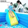 Inflatable Pool Water Slide With Wider Steps Baby Bath Toys Kids Swimming Water Play Toy Recreation Facilit For Outdoor Indoor 2