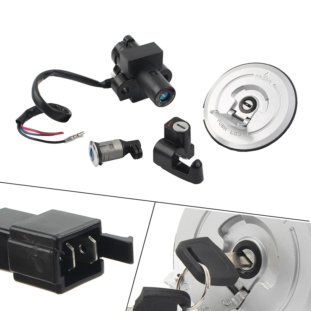 

Крышка бензобака для мотоцикла, переключатель зажигания, шлем/набор ключей для блокировки сиденья для Honda CBR250 Hornet 250 1998-2002