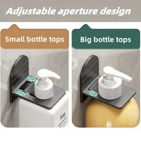 ไม่เจาะผนังชั้นแขวนเจลล้างมือชั้นแขวนผนังในครัว 2