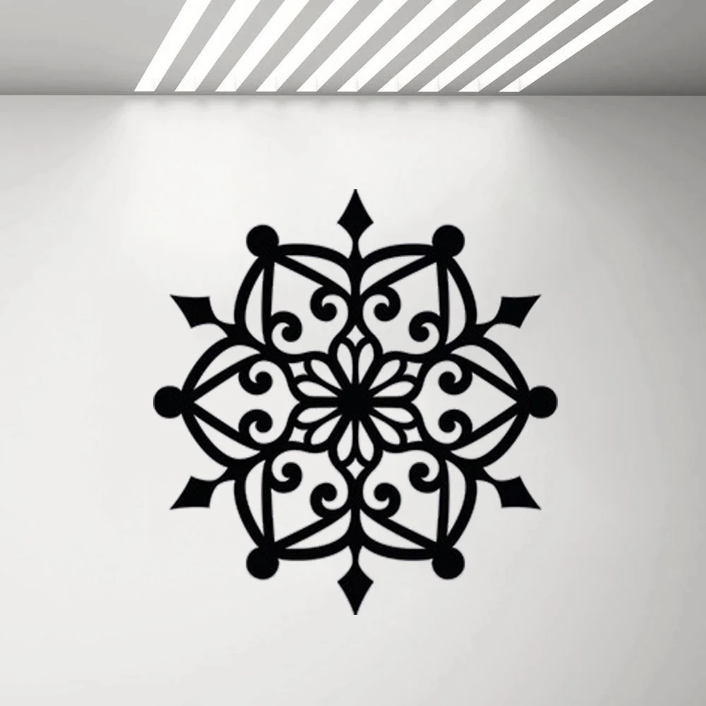 

Bohemian Mandala Wall Stickers Vinyl Headboard Decals Bedroom Yoga Studio Meditation Rooms Home Decor Window Murals HJ1488