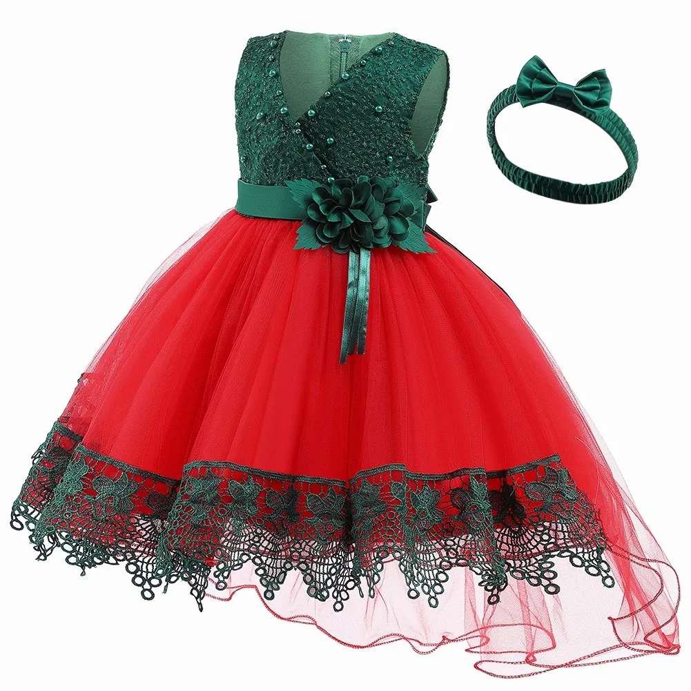 

2022 New Kids Baby Dress For Baby Girls 21st Birthday Party Wedding Dresses Infant Princess Dress For Newborn Christmas Costume