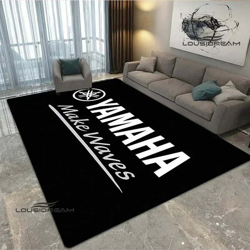 3D Retro motorcycle Y-YAMAHAS Printed carpet non-slip carpet bedroom decor outdoor rug Yoga mat bedroom decoration birthday gift