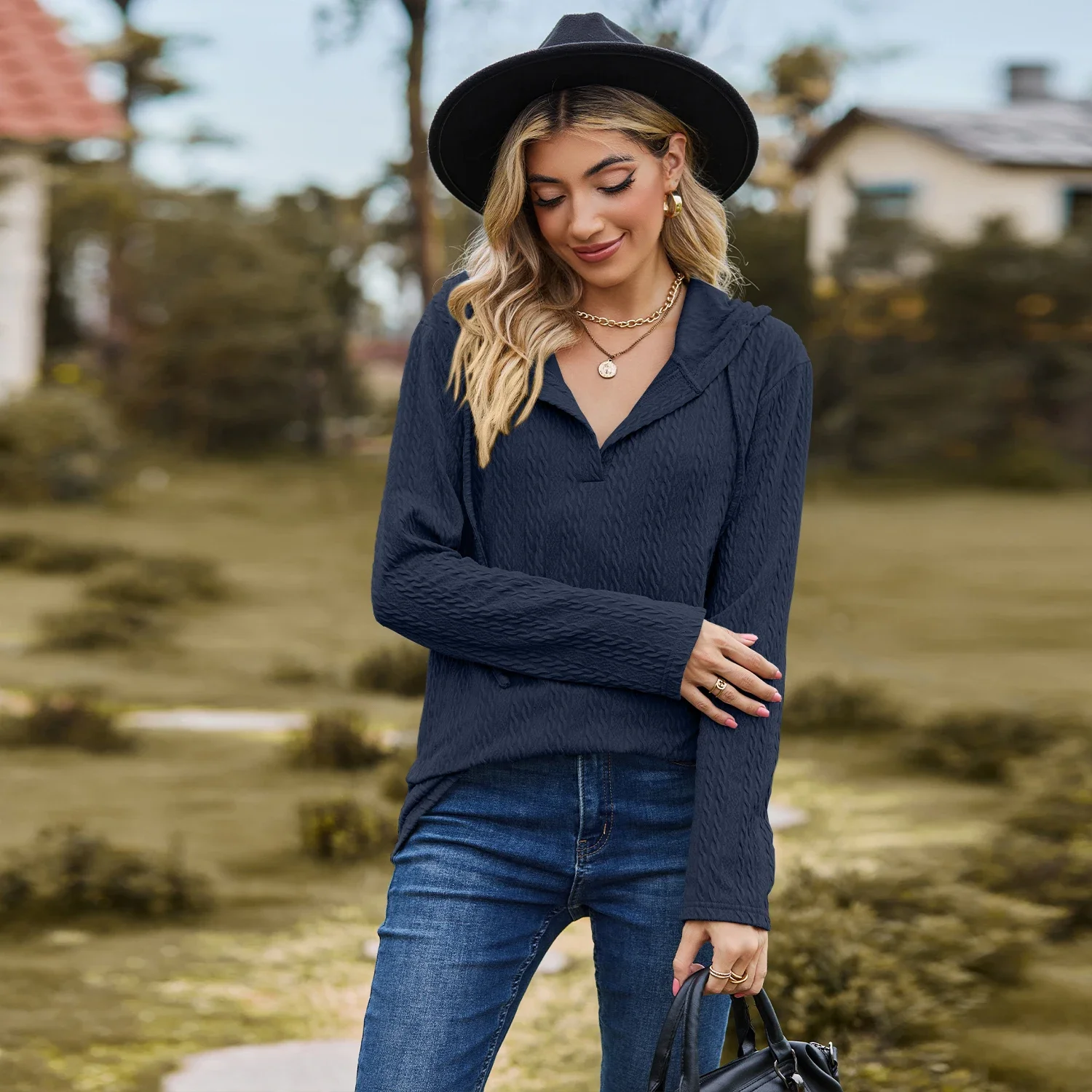 Женская одежда, толстовки, осенняя одежда для женщин, свободный крой с длинным рукавом, розовый женский топ, толстовка, пуловеры, свитшоты, рубашка с капюшоном