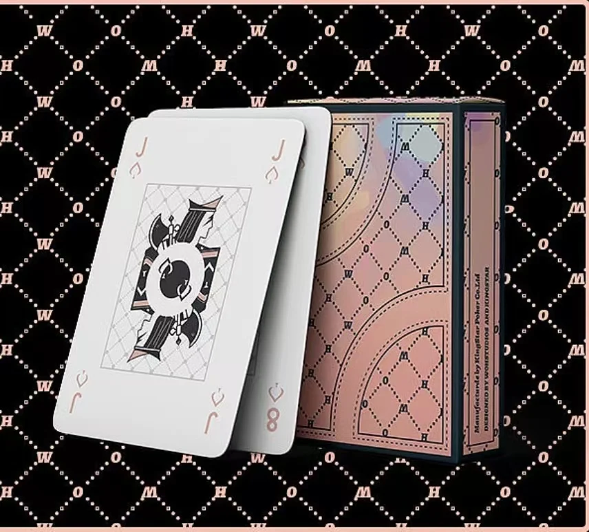 Пользовательский дизайн покерных карт с картриджем, Зеркальная печать ...