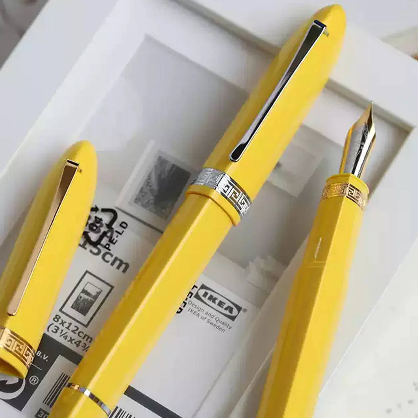 2024 MOONMAN V60 Triangular Piston Fountain Pen EF/F 0.38/0.5mm Nib Rollerball Pen Office Supplies Writing Stationery gift pens 3