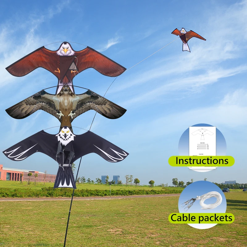 Eagle Kite YongJian 1.2 Drive Bird Eagle Kite for Garden Decoration Drive Bird in the Field For Garden Yard Farm Protect Plants