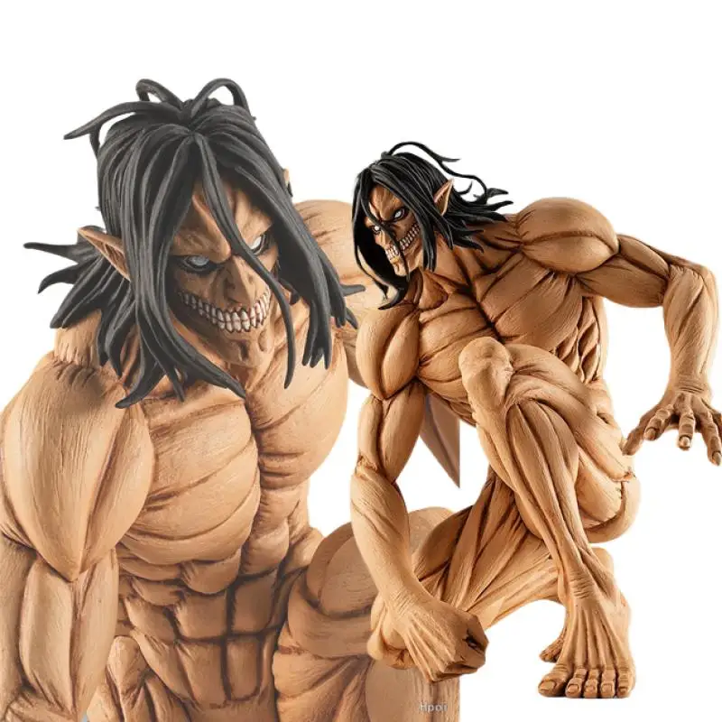 

Attack On Titan Figures Eren Yeager Action Figures Shingeki No Kyojin Anime Pvc Model Kawaii Ornaments Collection Toy Gifts