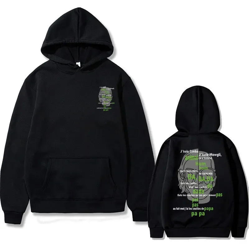 

Rapper Le Monde Chico Hoodies Album PNL French Rap Graphic Hoodie Men Fashion Oversized Sweatshirt Man Gothic Vintage Streetwear