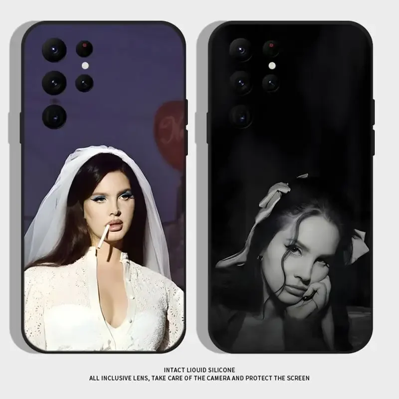

SInger Lana Del Rey Phone Case For Samsung S21,S22 Ultra,S20,S30 plus,S22 plus,S23,S30 ultra 5G Silicone Cover