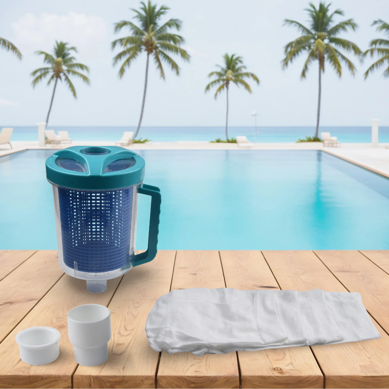 

1pc For Pentair R211084 Leaf Trap With Handle For W560 For Zodiac W26705 Inline Pool Leaf Canister Leaf Catchers Parts