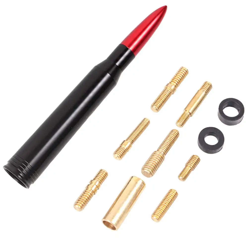 

LKT041 Universal Car Short Antenna Replacement Aluminium Alloy Caliber Tip Antenna for Vehicles