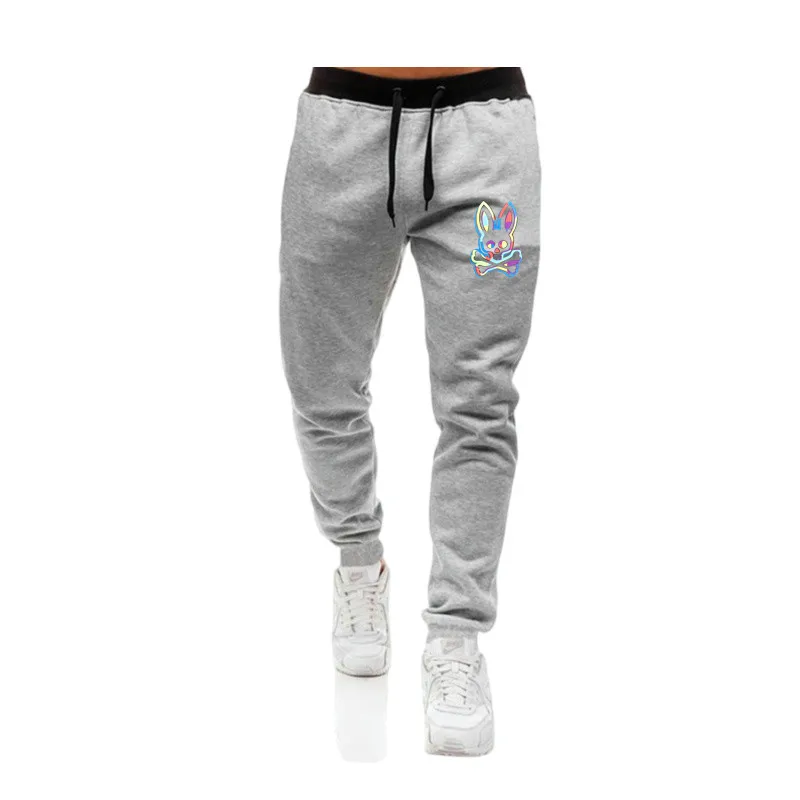 Custom Logo Men Bodybuilding Pant Autumn Winter Tracksuit Sweatpants Casual Comfortable Trousers Drawstring Sports Male Pants