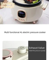 Cuisinière à pression électrique, cuiseur à riz Mandarin Duck, cuiseur à riz multifonctionnel 4