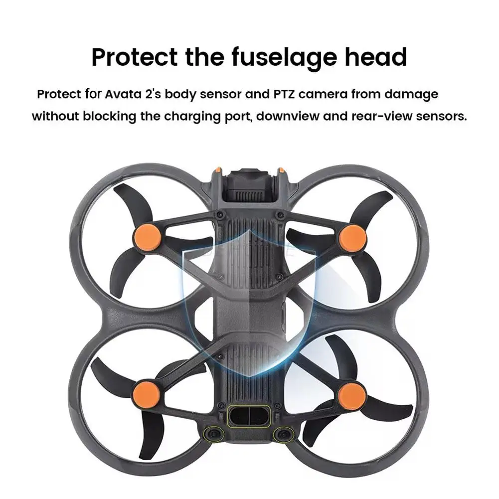 Coussinet Pied Silicone pour DJI Avata 2 - Protection Atterrissage Drone