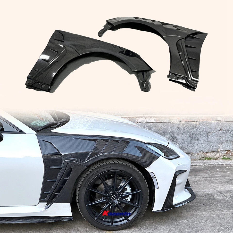 도요타 GR86 BRZ 2022 2023 통풍 펜더, 탄소 섬유 한 쌍