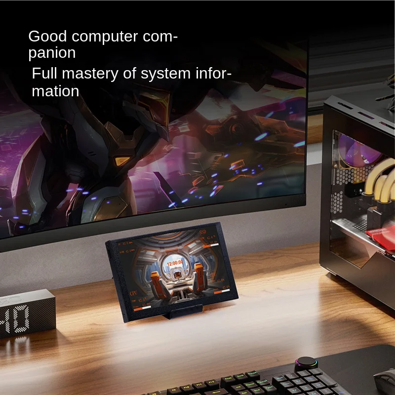 ǻ LCD  ÷, USB  ÷  ũ,  , AIDA64, 5 ġ IPS CŸ  ũ
