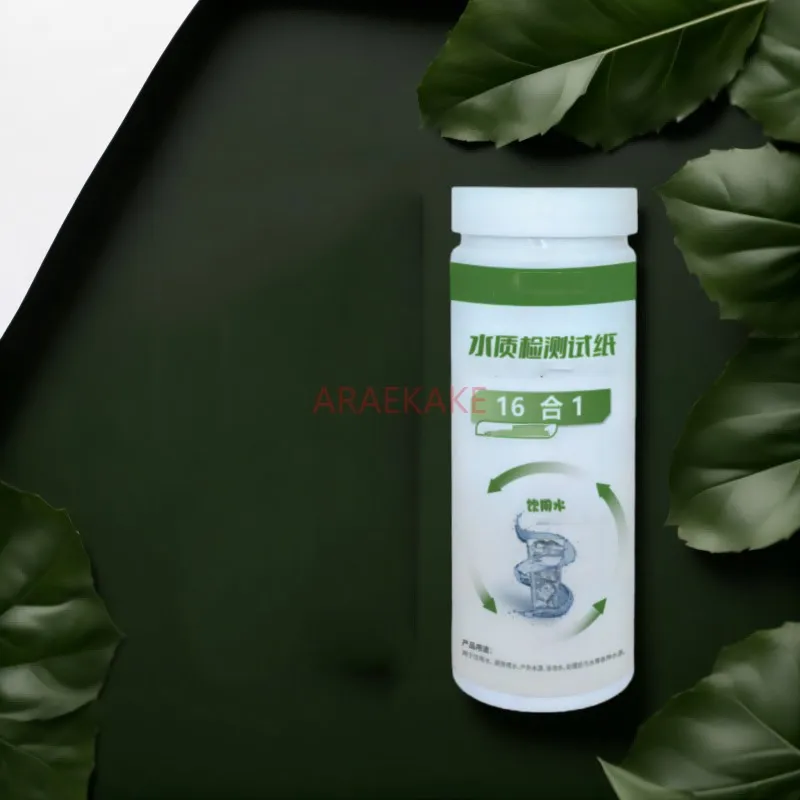 Water quality testing strip, drinking water 16 in 1 testing strip, heavy metal lead copper iron manganese drinking water