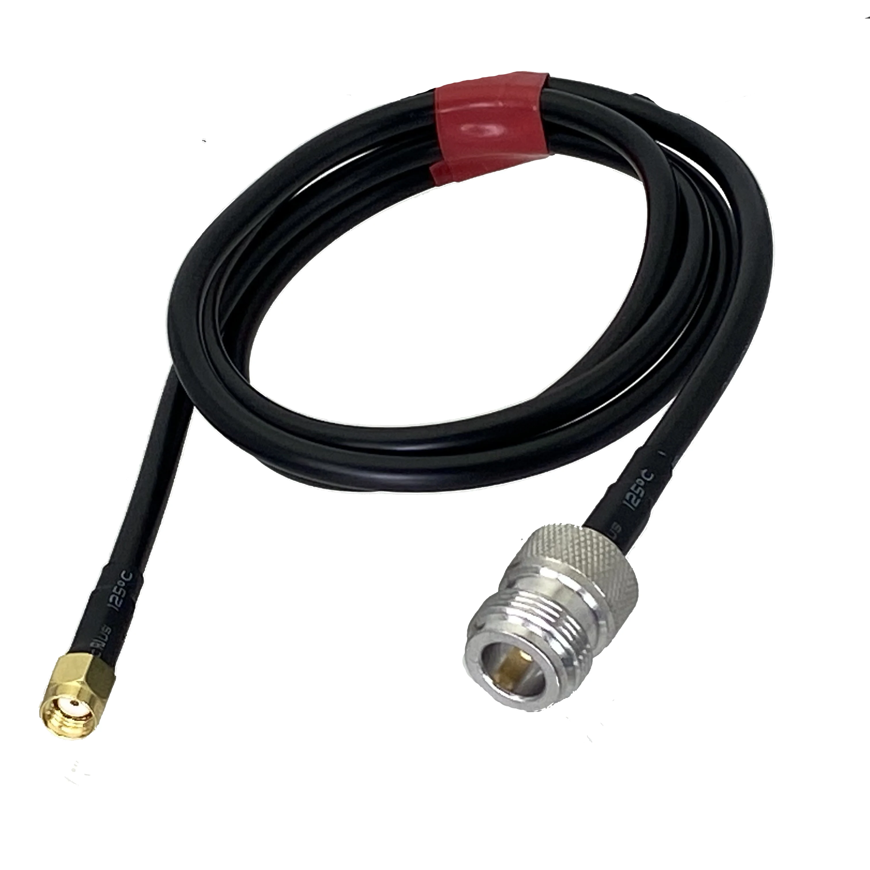 RG58 Cable N Female Jack to RP SMA Male Jack Connector crimp RF Coaxial Jumper Pigtail Straight 6inch~20M