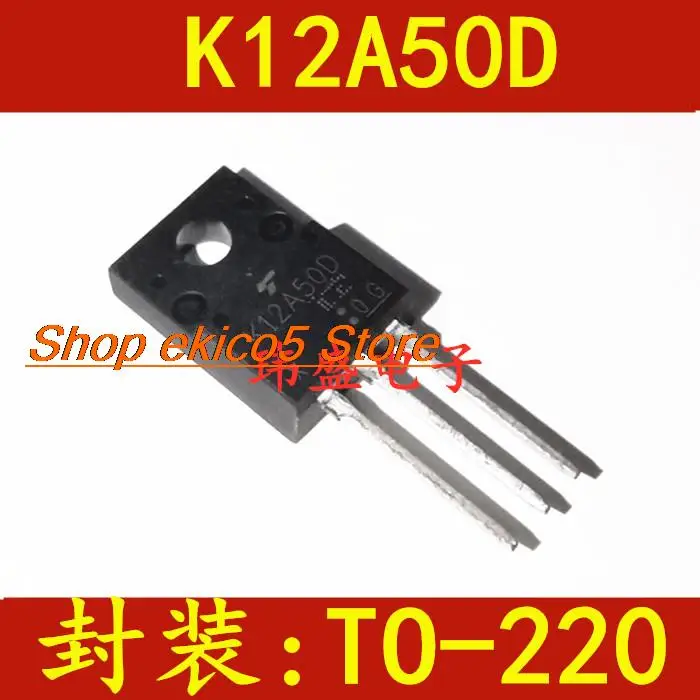 

10pieces Original stock TK12A50D K12A50D TO-220F 12A500V MOS