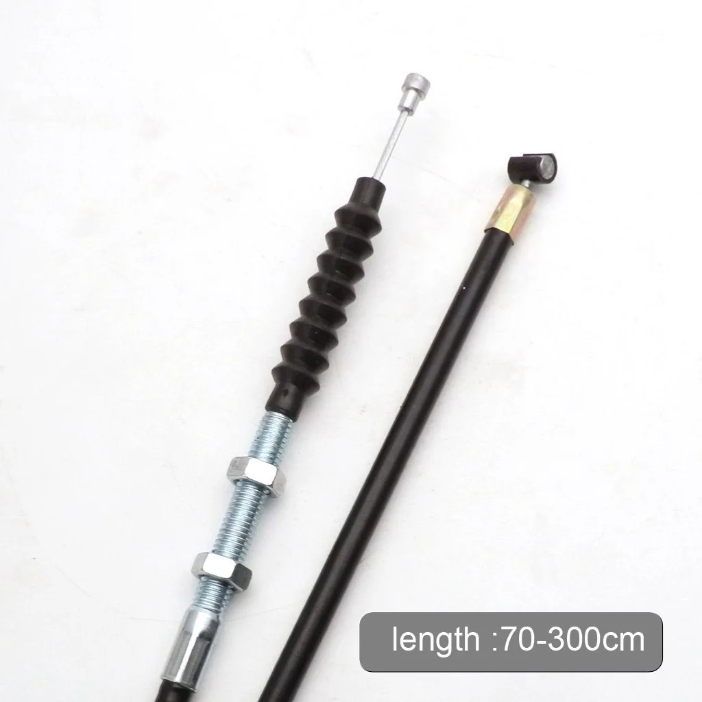 Motorcycle Clutch Cable Length 70cm to 300cm For 50cc 70cc 90cc 110cc 125cc 150cc 200cc 250cc Dirt Pit Bike ATV