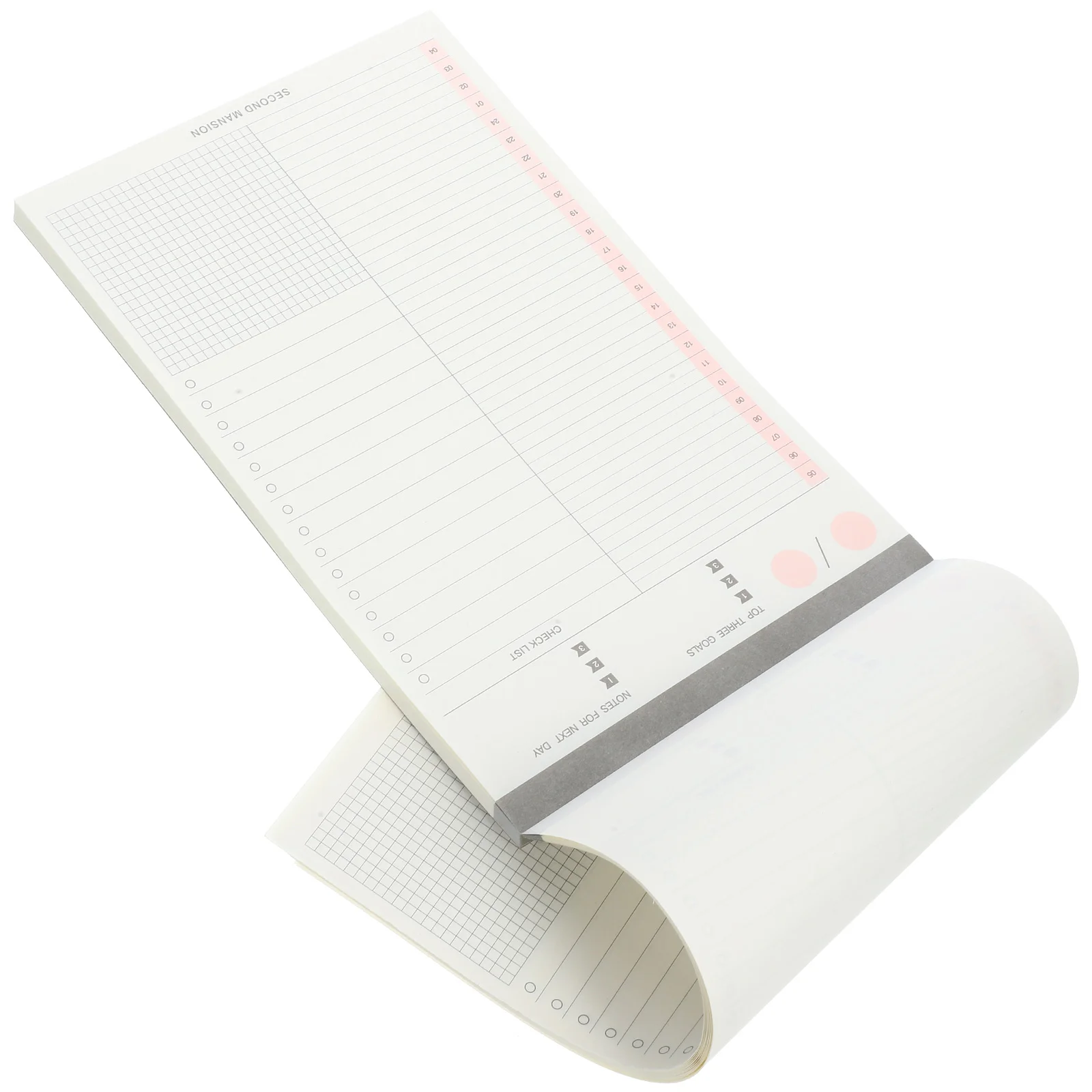 Time Planner Notebooks Convenient Notepad Household Simple Small Compact Memo Pads Office Paper Daily Work Supplies
