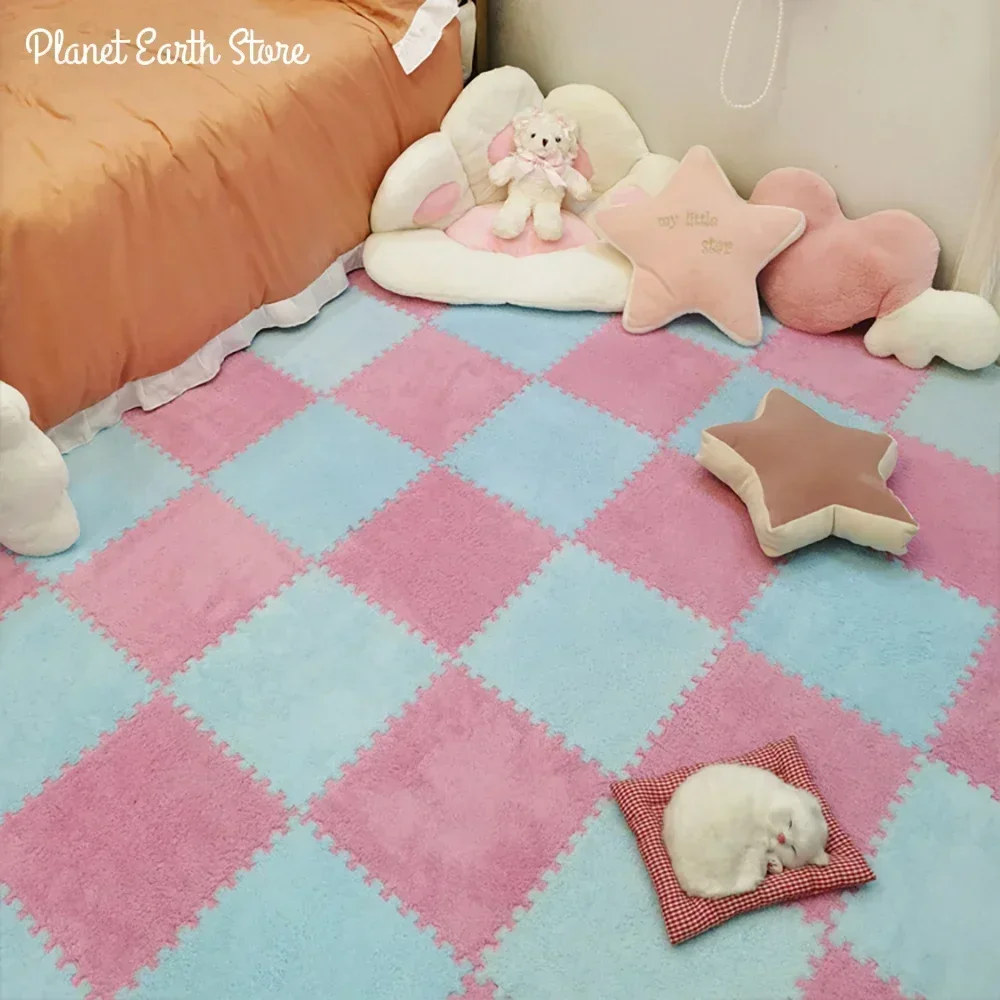 Baby Play Mat Soft Floor Mat 10/20Pcs Interlocking Puzzle Eva Foam